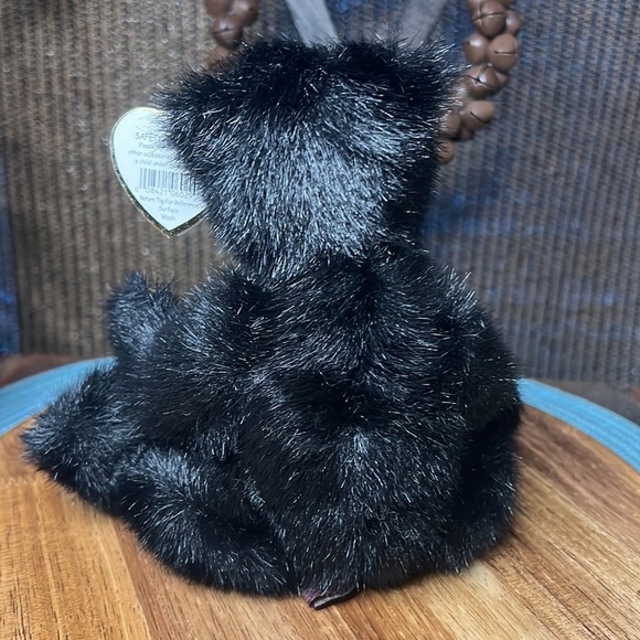 Ty Beanie Baby Ivan Jointed Black Bear 8” Plush Stuffed Animal Vintage 1993 - Picture 5 of 13
